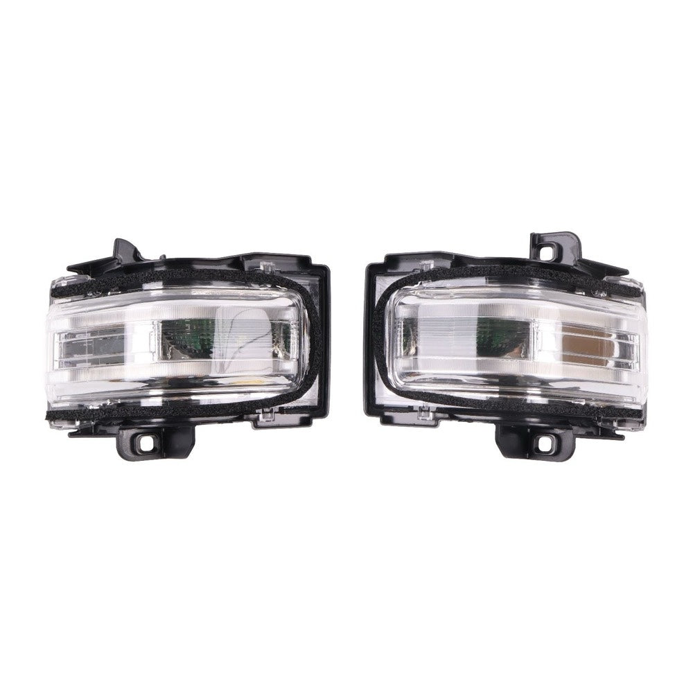 Left & Right LED Rearview Mirror Turn Signal Light FL3Z-13B374-CC FL3Z-13B375-CC for use with Ford F-150 Lightning F-250 F-350 Super Duty 2015-2024